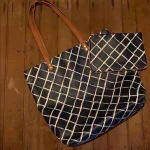 31 tote bag and matching cosmetic bag